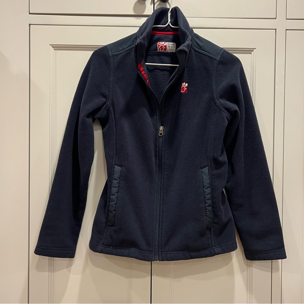Chick Fil-A Fleece Jacket, size S